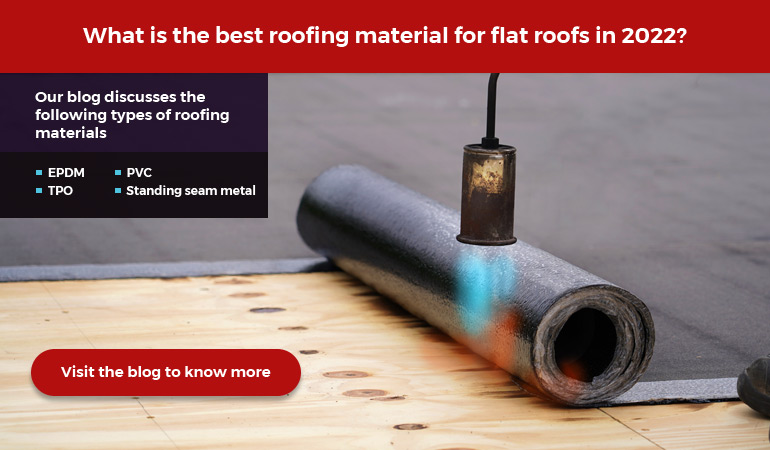 roofing material for flat roofs